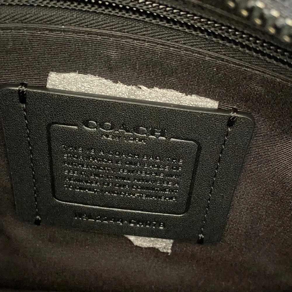 NWT COACH District Crossbody Bag In Signature Canvas